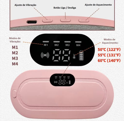Lua - Massageador Térmico para Cólicas Menstruais — foto 4